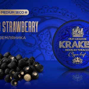 Табак для кальяна «Kraken» Medium Seco Земляника 100гр.