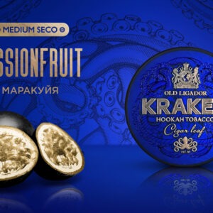 Табак для кальяна «Kraken» Medium Seco Маракуйя 100гр.