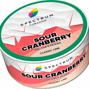 Табак для кальяна, SOUR CRANBERRY, 25 гр, SPECTRUM TOBACCO