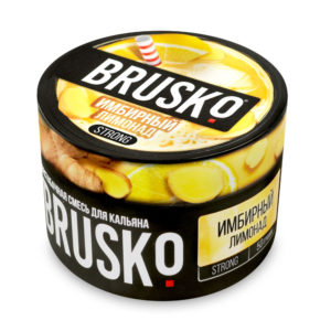 Бестабачная смесь для кальяна BRUSKO, 50 г, Имбирный лимонад, Strong