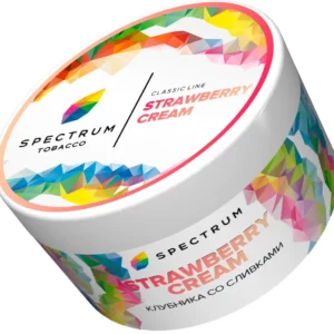 Табак для кальяна, STRAWBERRY CREAM, 200 гр, SPECTRUM TOBACCO