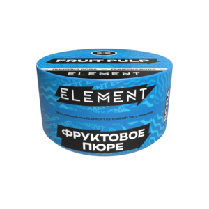 Табак для кальяна "Элемент" аромат Фруктовое пюре (aroma Fruit Pulp) линейка Вода, 25 гр.